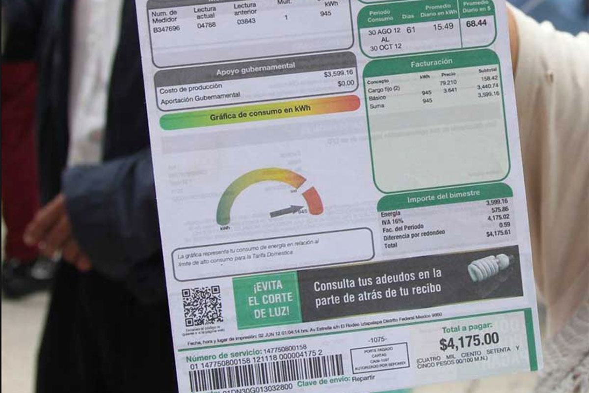 CFE: ¿Cómo reportar un cobro excesivo en el recibo de luz?