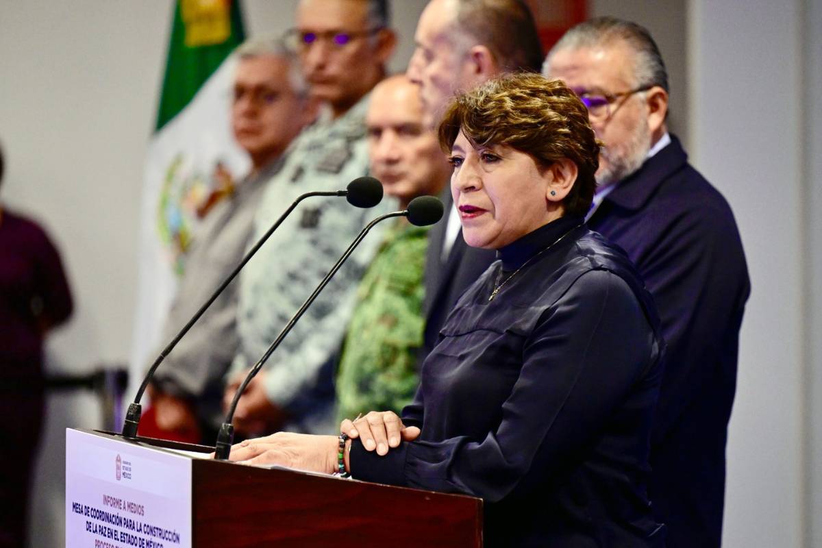 Delfina Gómez presenta despliegue de seguridad para garantizar ...