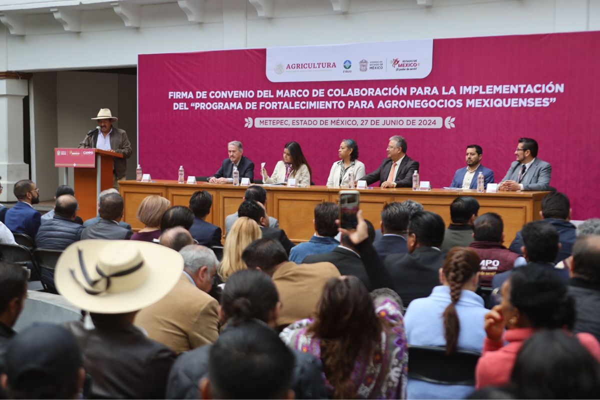 GEM y Gobierno de México firman convenio para fortalecer los agronegocios
