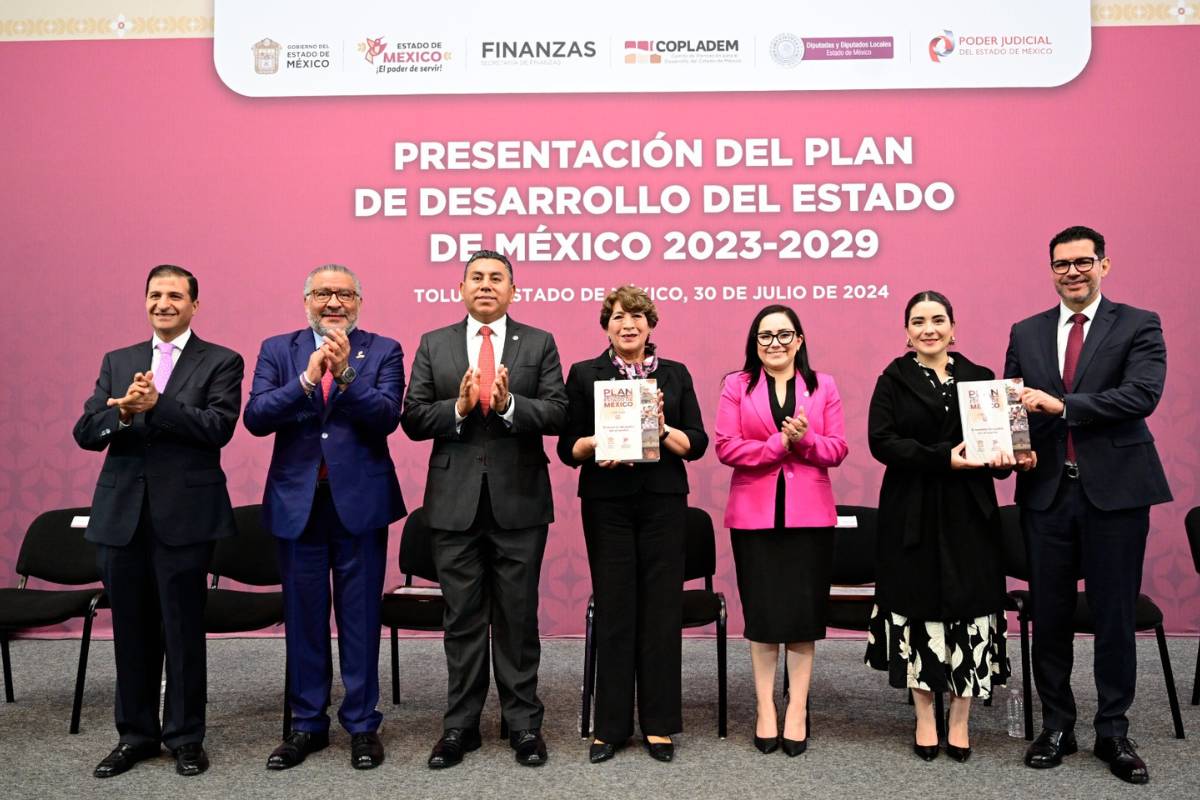 Delfina Gómez revela Plan de Desarrollo para Edomex 2023-2029