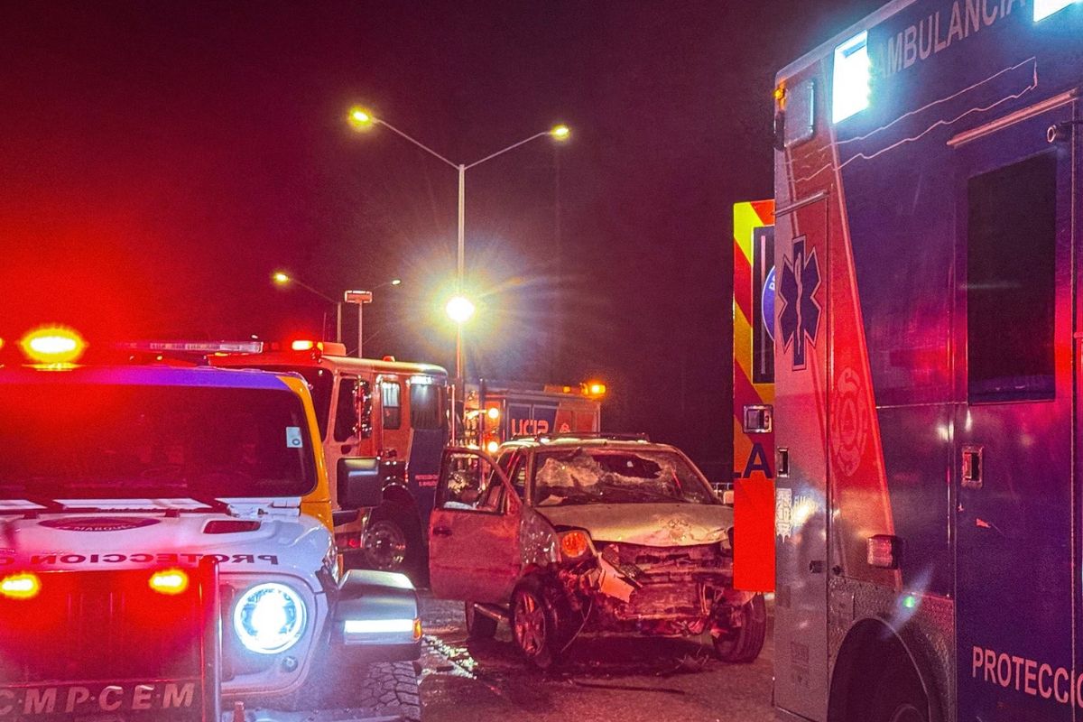 ¡Cuidado! Accidente en la carretera estatal 500 provoca cierre parcial ...